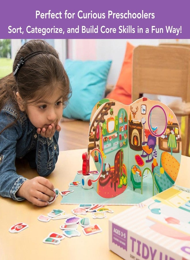 Chalk and Chuckles Tidy Up - Fun Sorting and Categorization Game for Kids Ages 3+ - Image 3